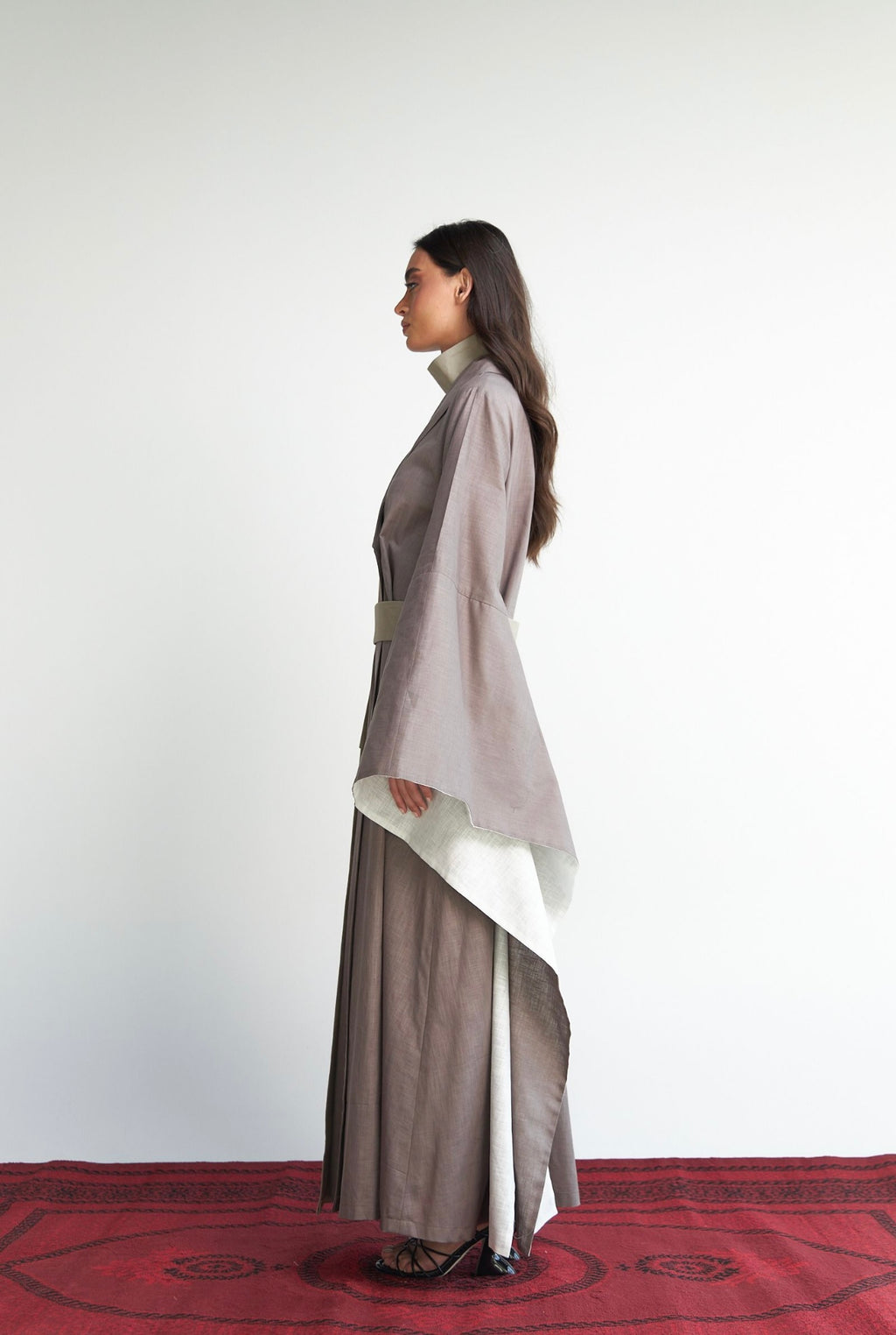 Kaftan Linen – Beige