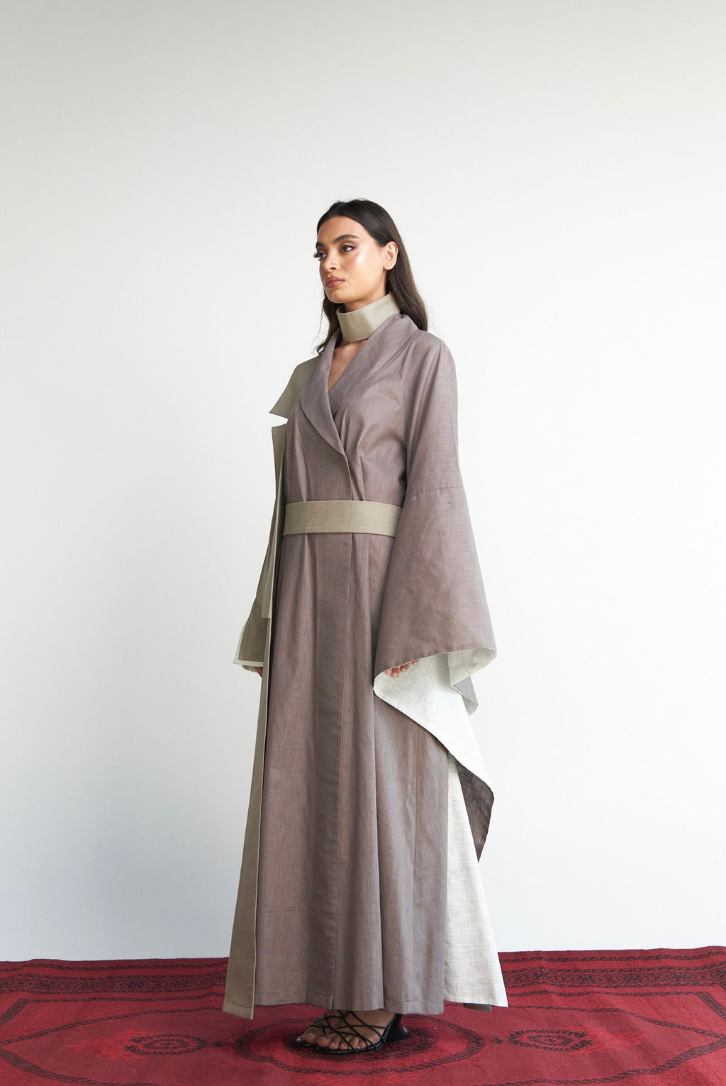 Kaftan Linen – Beige