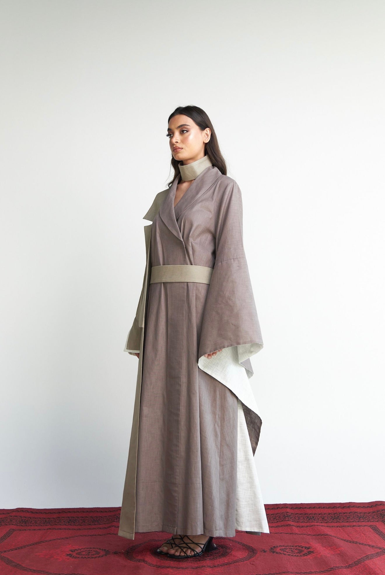 Kaftan Linen – Beige