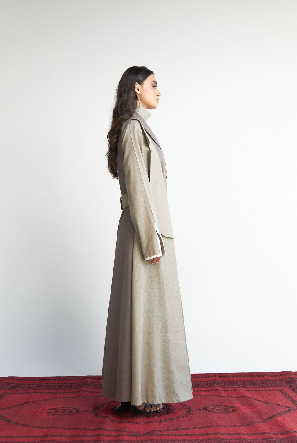 Kaftan Linen – Beige