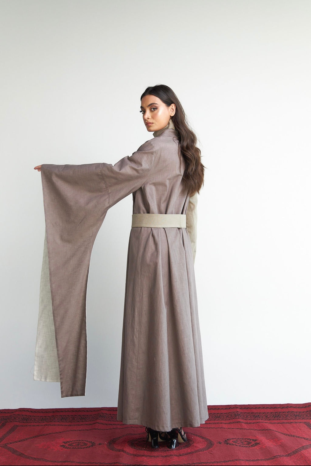 Kaftan Linen – Beige